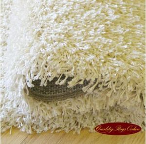 Высоковорсные ковры Shagy White с доставкой на дом.