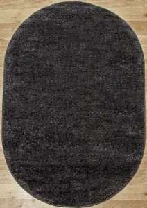 Овальный ковер PLATINUM T600 BLACK ― МОС ПАЛАС