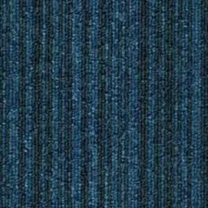 Ковровая Плитка Stripe (Страйп) 171 Синий-Черный ― МОС ПАЛАС